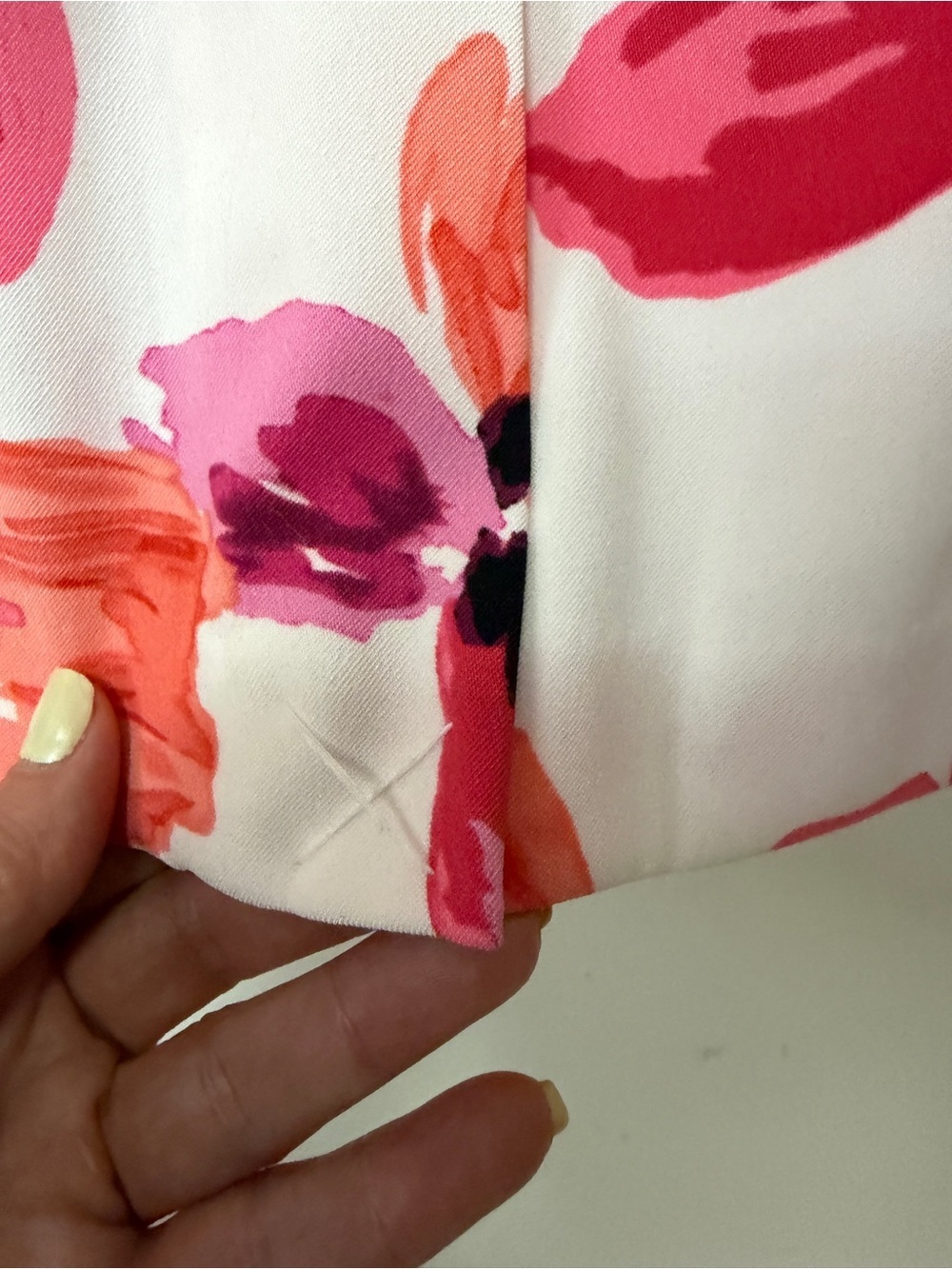 Mario Serrano floral shift dress - pink/white size 6 - Picture 4 of 8